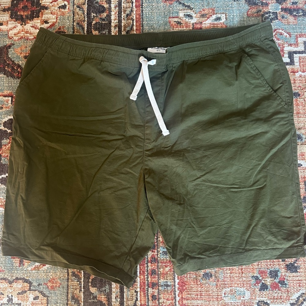 Goodfellow & Co Olive Drawstring Shorts
